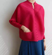 Load image into Gallery viewer, Gilla Pleated Top/Coat
