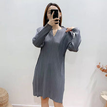 Load image into Gallery viewer, Olga Pleated Dress