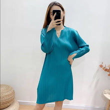 Load image into Gallery viewer, Olga Pleated Dress