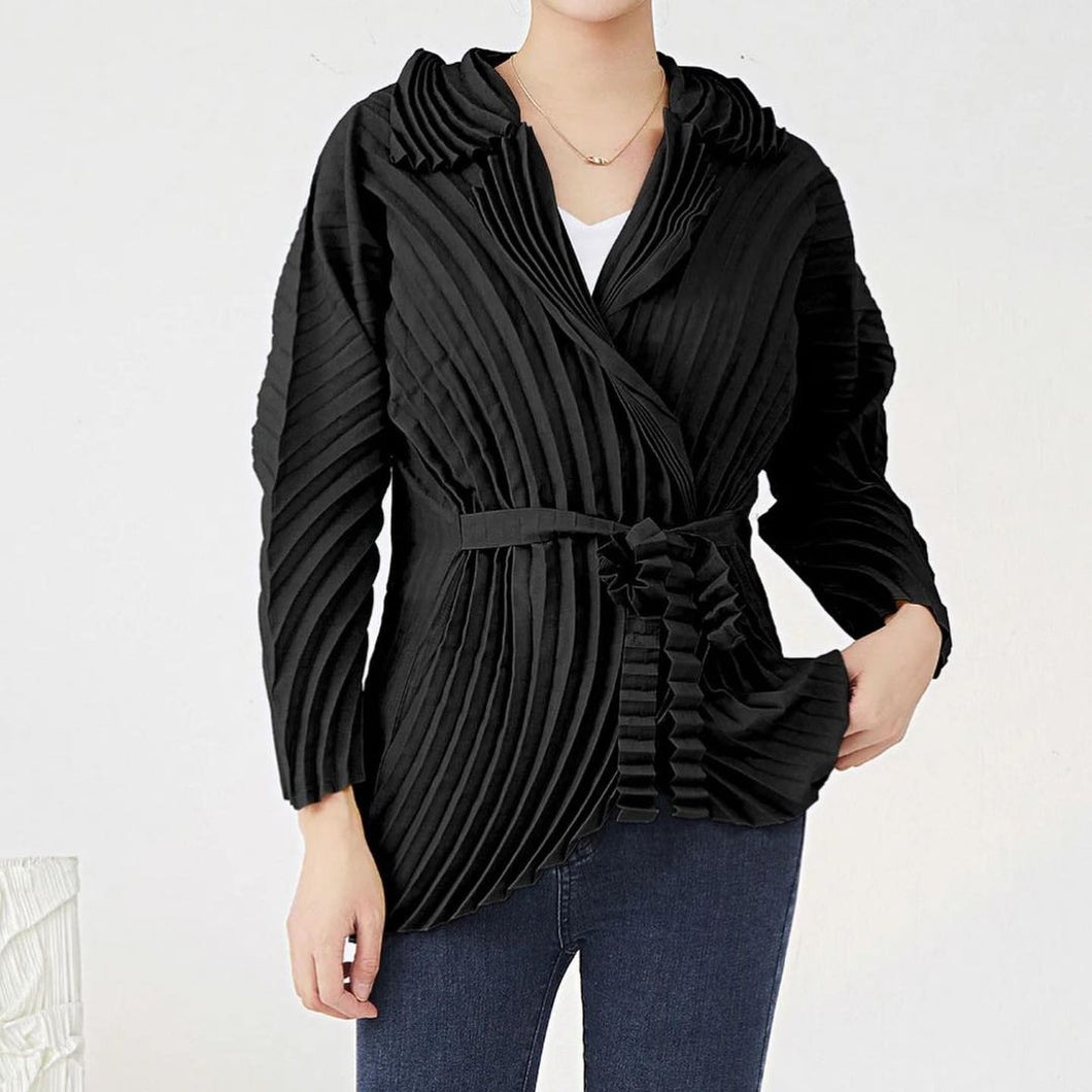 Vavam pleated coat