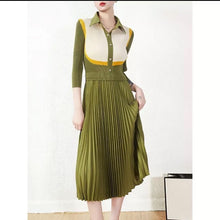 Load image into Gallery viewer, Lyza pleated dress
