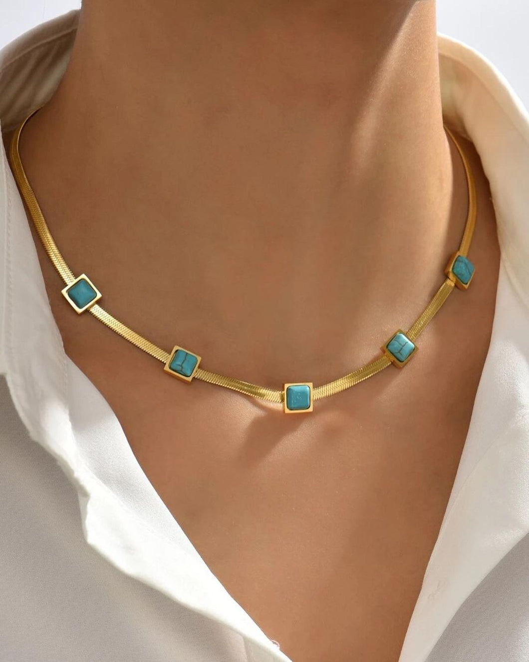 Marji Turquoise Necklace