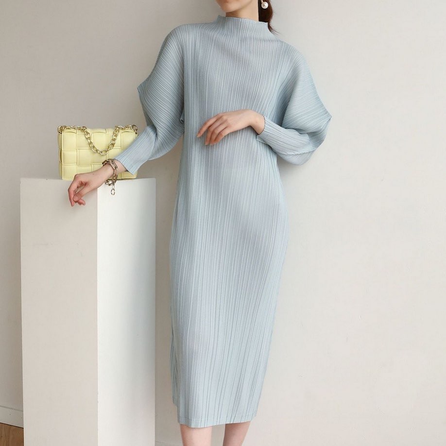 Belleza Pleated Dress