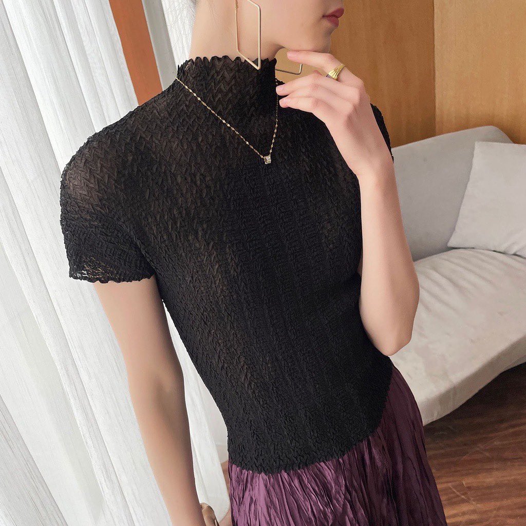 Pina Pleated Top