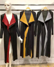 Load image into Gallery viewer, Mawin Pleated Coat Dress
