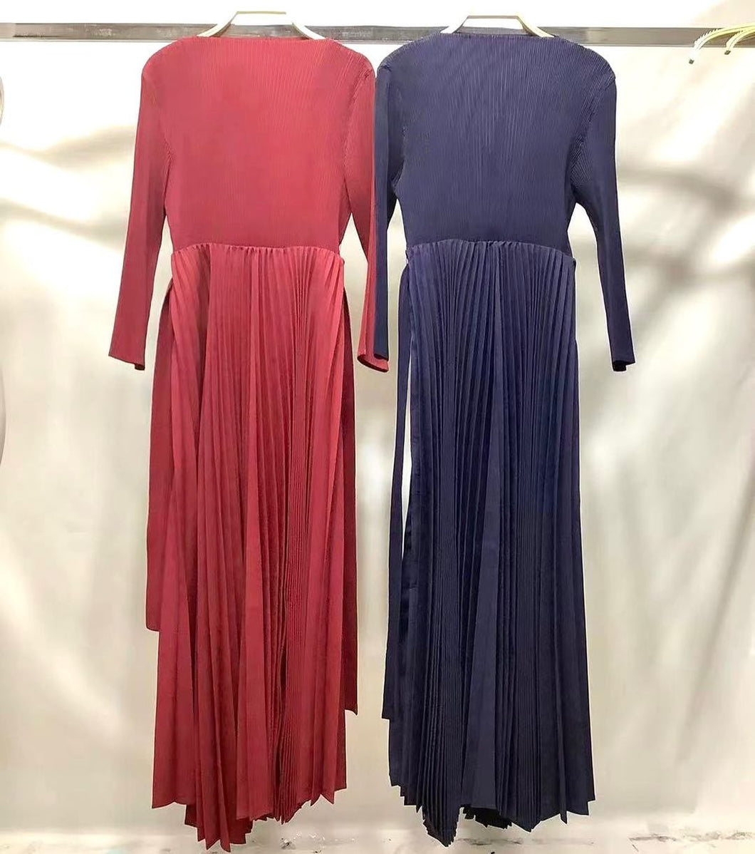 Avi Pleated Dress