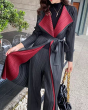 Load image into Gallery viewer, Mawin Pleated Coat Dress
