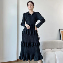 Load image into Gallery viewer, Anvaya Pleated Dress
