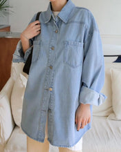 Load image into Gallery viewer, Sasha Denim Coat/Top
