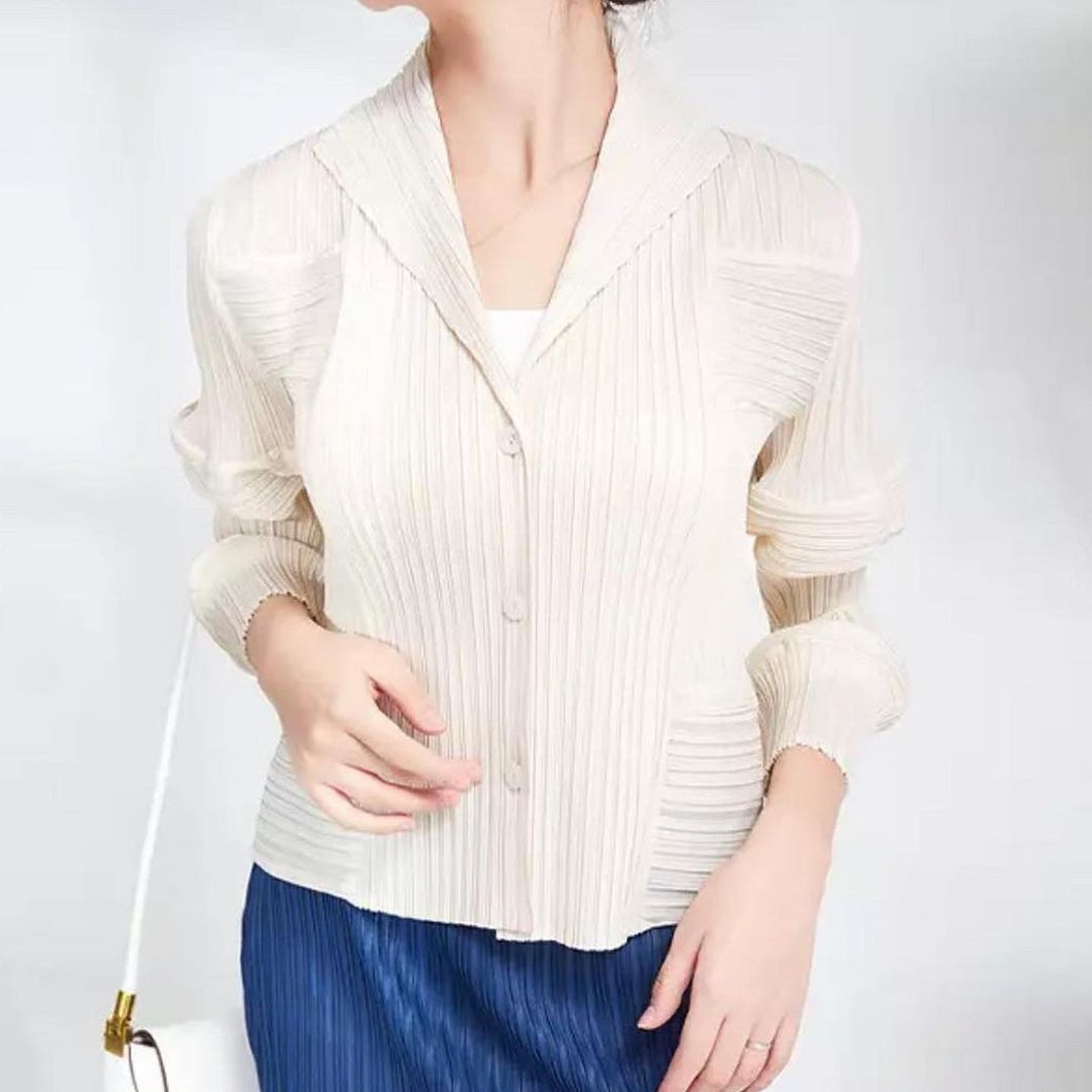 Jackie Pleated Top