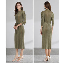 Load image into Gallery viewer, Audrey Pleated Dress
