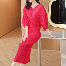 Load image into Gallery viewer, Ceena Pleated Dress
